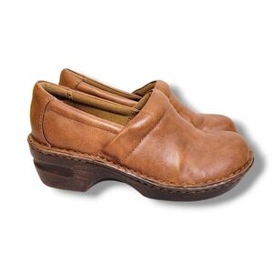 Boc Peggy Brown Clogs Comfort Slip On Size 6.5